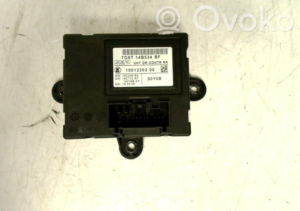 Door control unit/module   31295415,10012202,7G9T14B534BF
