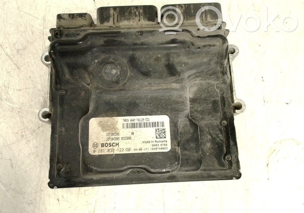 Renault Trafic III (X82) Injection control unit/module 