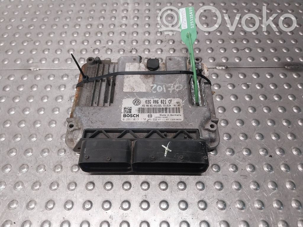 Volkswagen Eos Engine control unit/module 