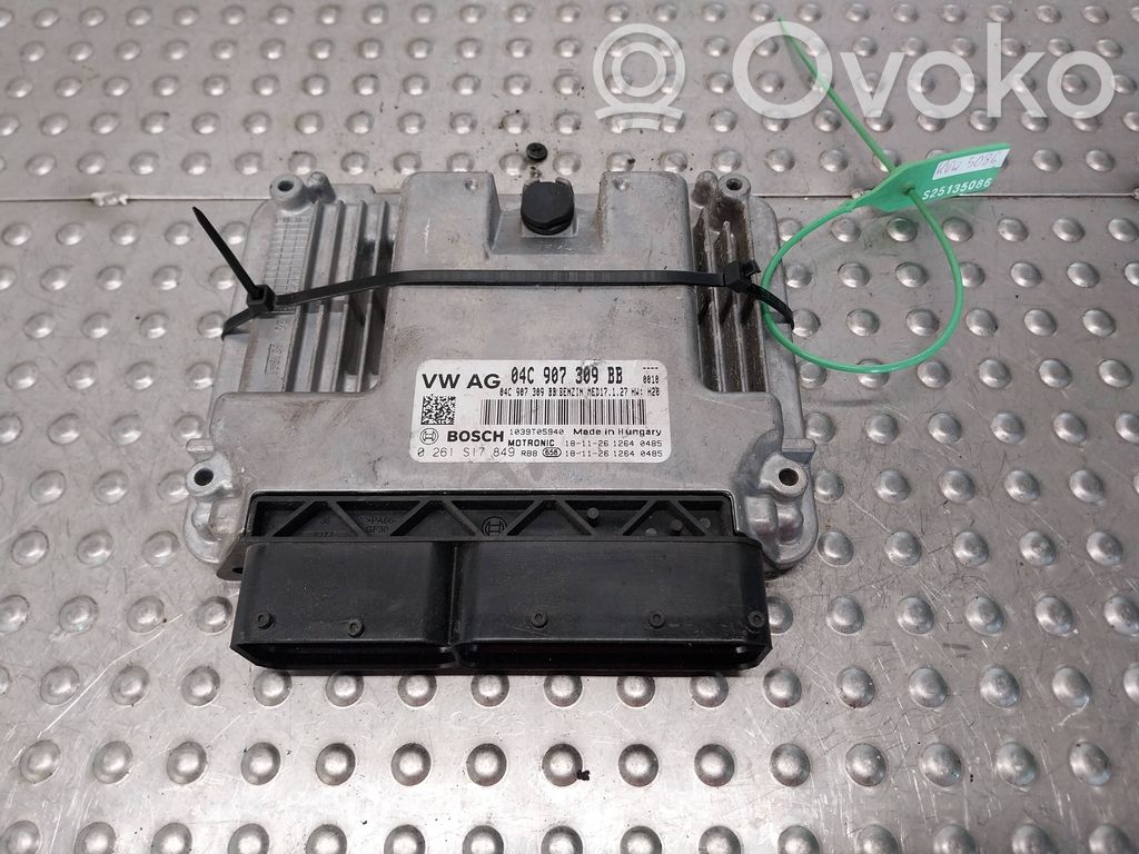 Engine control unit/module   04C907309BB,0261S17849