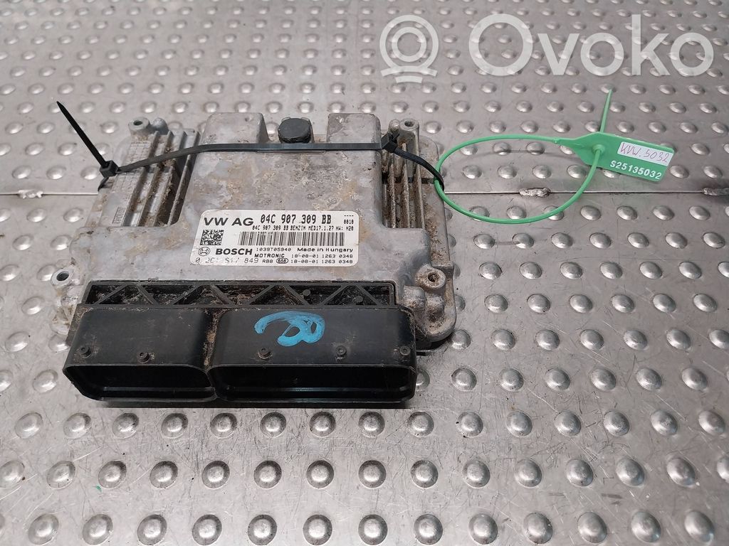 Engine control unit/module   04C907309BB,0261S17849