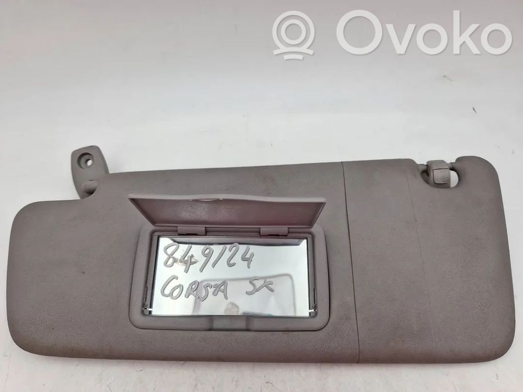 Opel Corsa D Sun visor 