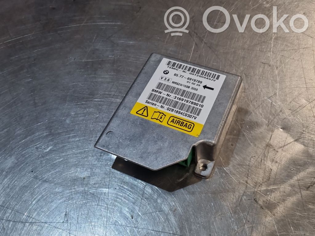 BMW 5 E39 Airbag control unit/module 