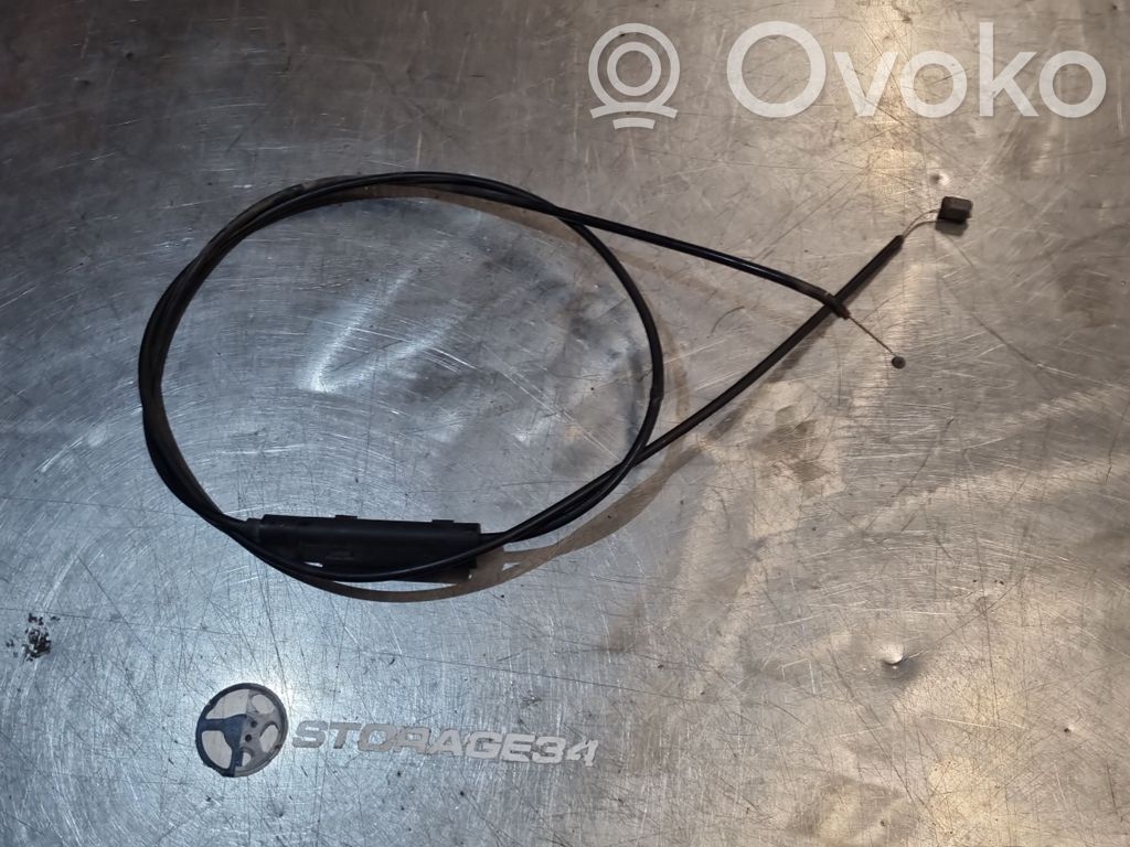 BMW 5 E39 Engine bonnet/hood lock release cable 
