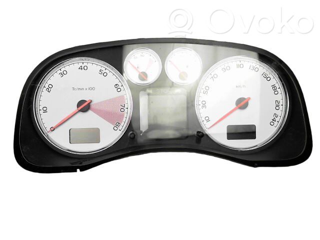 Peugeot 307 CC Tachimetro (quadro strumenti) 