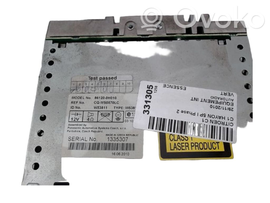 Panel / Radioodtwarzacz CD/DVD/GPS   6564K6,6564K6