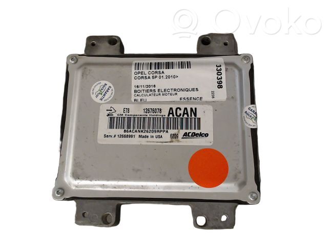 Opel Corsa E Engine control unit/module ECU 