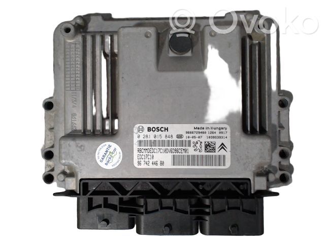 Citroen DS3 Engine control unit/module ECU 