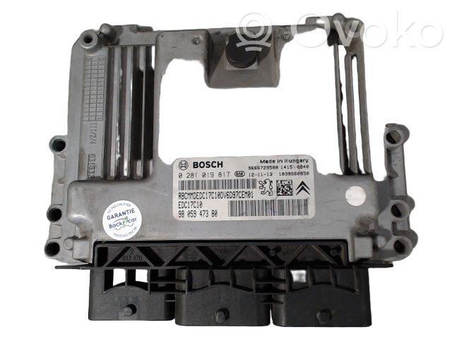 Peugeot 208 I Engine control unit/module ECU 