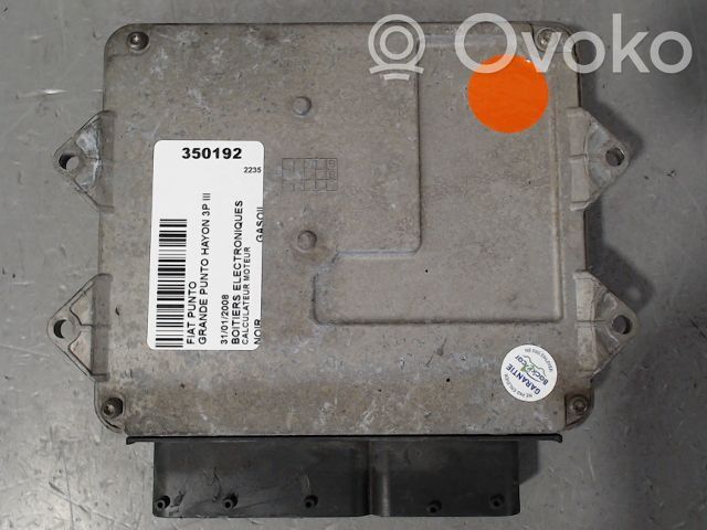 Fiat Punto (199) Unitate control motor/modul ECU 