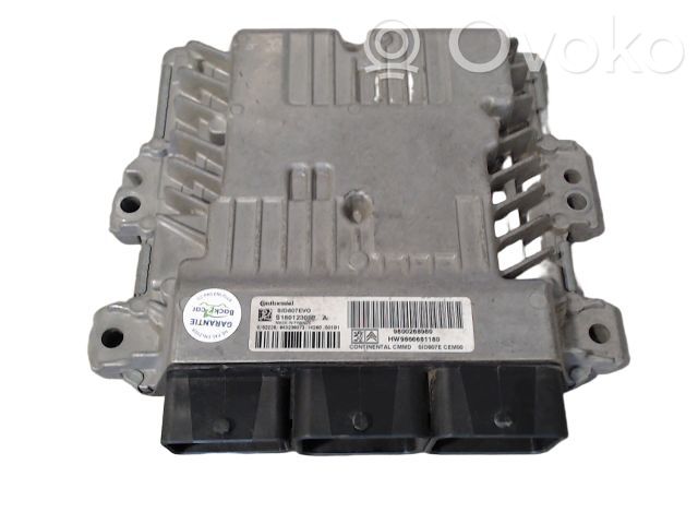 Peugeot 208 I Engine control unit/module ECU 