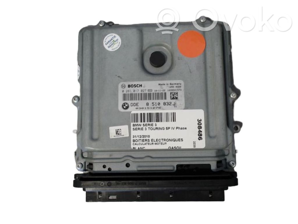 BMW M3 Unité de commande, module ECU de moteur