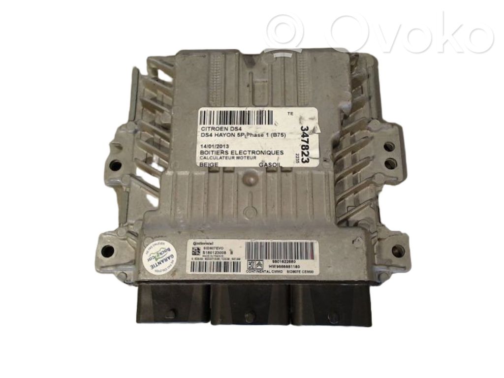 Citroen DS4 Komputer / Sterownik ECU silnika