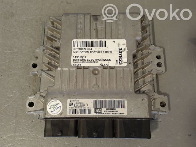 Citroen DS4 Komputer / Sterownik ECU silnika