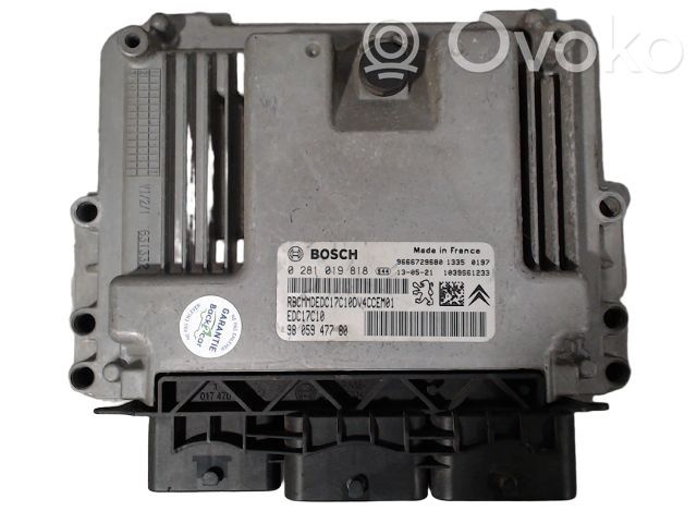 Komputer / Sterownik ECU silnika   1609529480,1609529480,EDC17C110PSA