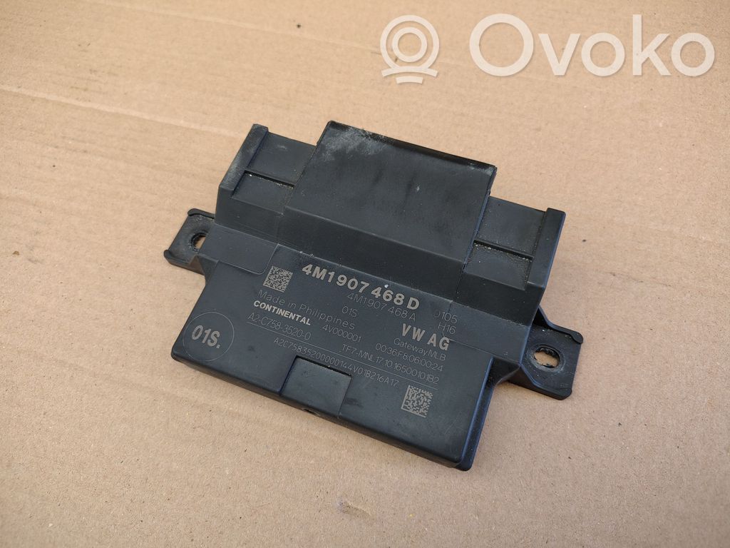 Módulo de control Gateway   4M1907468D,0036F8060024,4M1907468A,A2C75835200,AV000001