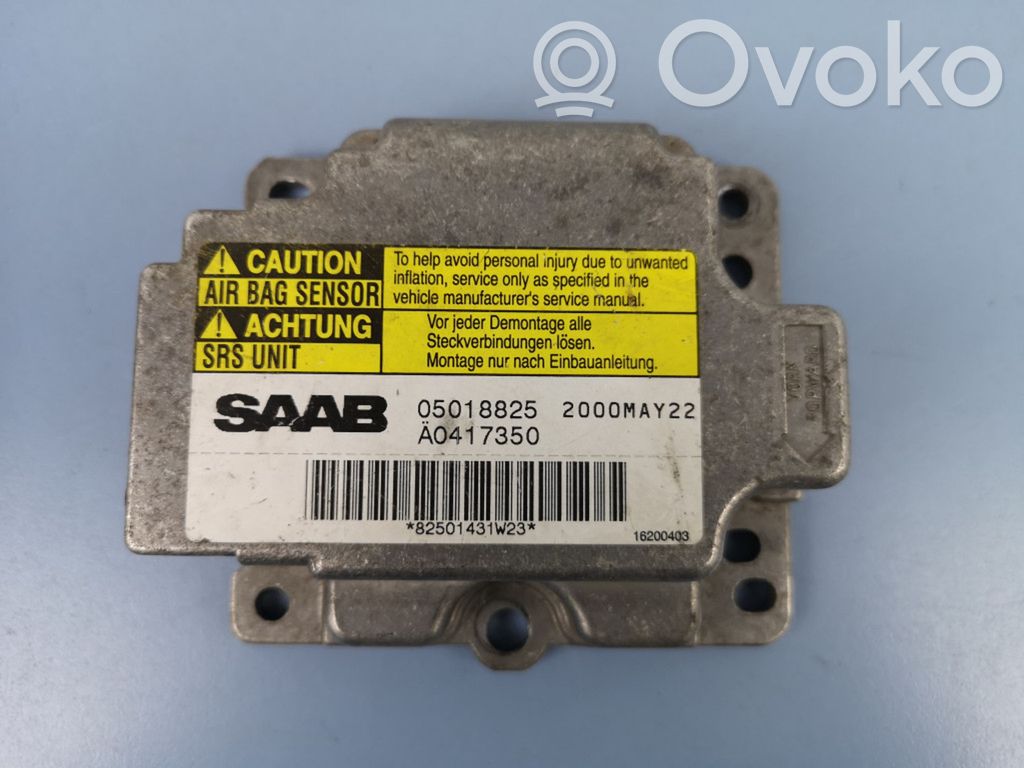 Saab 9-5 Airbag control unit/module 