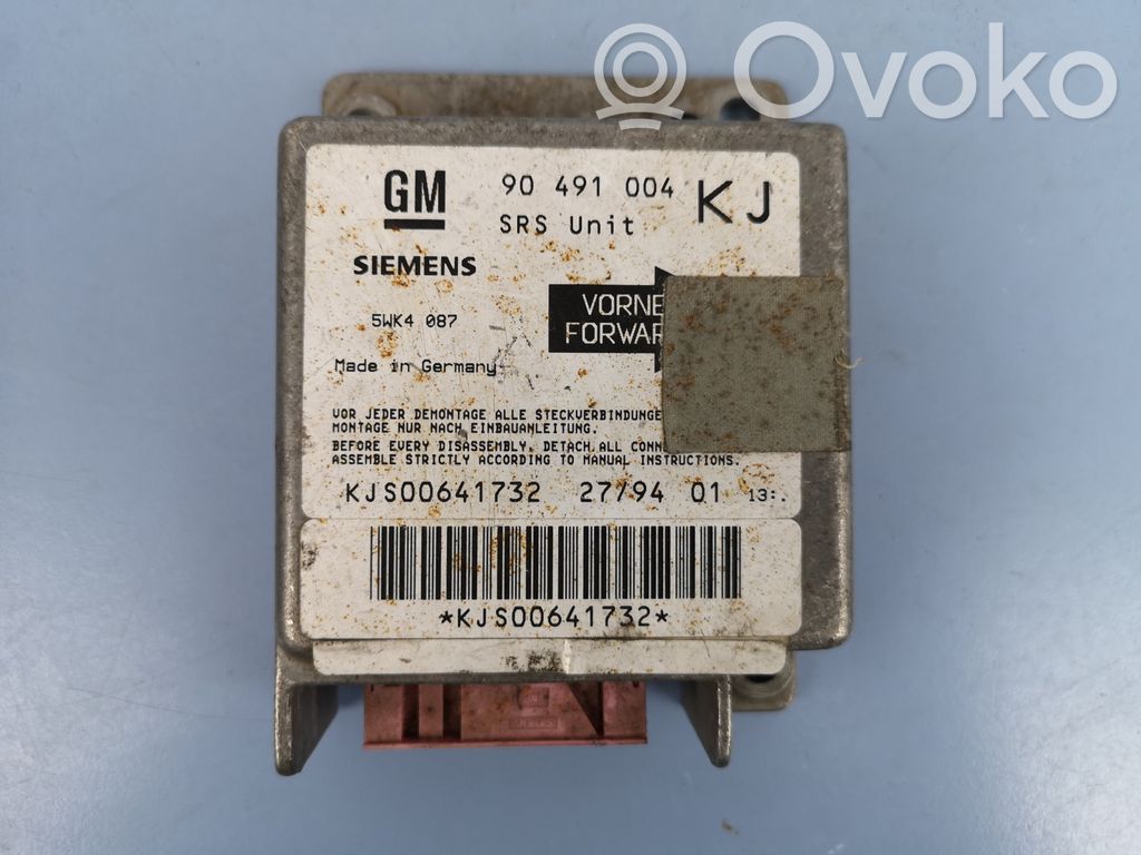 Opel Omega B1 Airbag control unit/module 