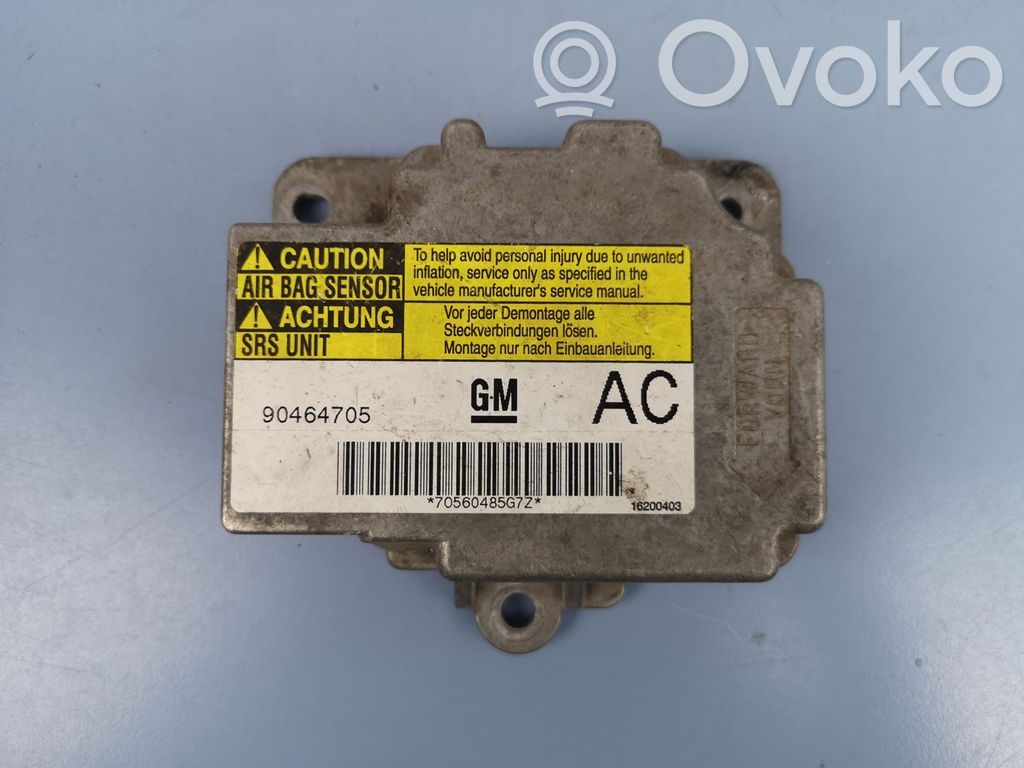 Opel Vectra B Airbag control unit/module 