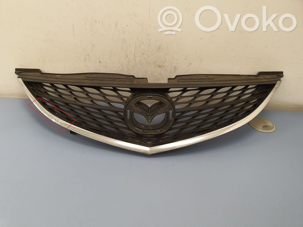 Mazda 6 Front bumper upper radiator grill 