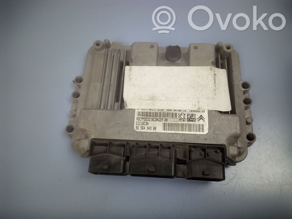 Engine control unit/module   9656494380,0281011630,EDC16C34