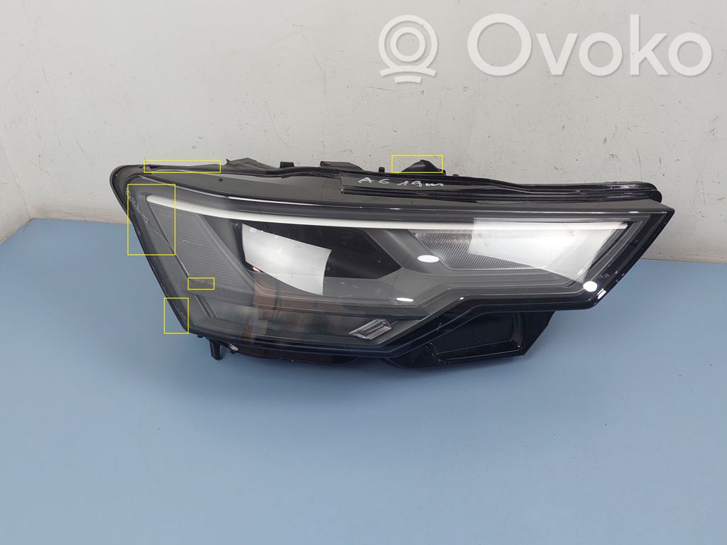 Audi A6 S6 C8 4K Lampa przednia 