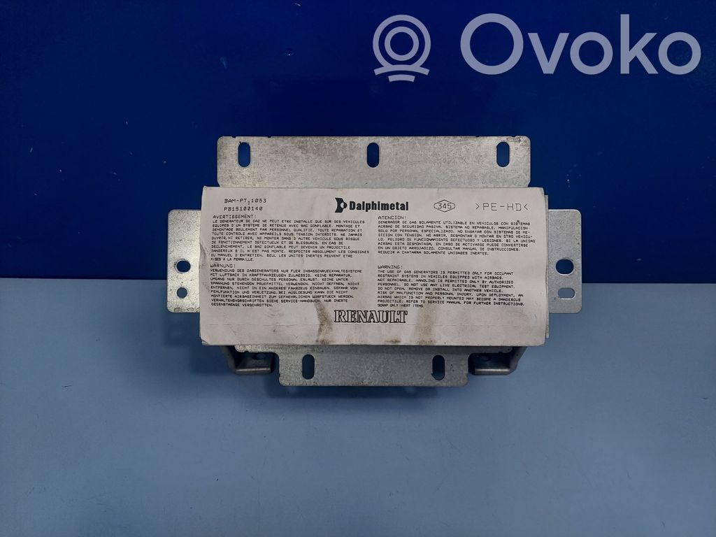 Renault Modus Keleivio oro pagalvė 