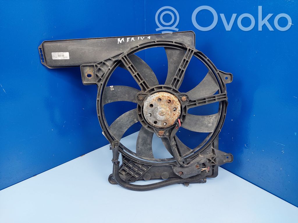 Opel Meriva A Электрический вентилятор радиаторов 