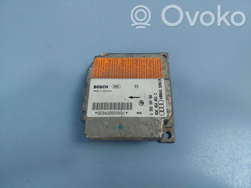 Audi A8 S8 D2 4D Module de contrôle airbag 