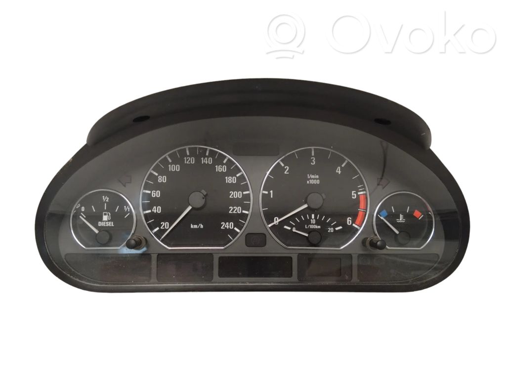 BMW 3 E46 Speedometer (instrument cluster) 