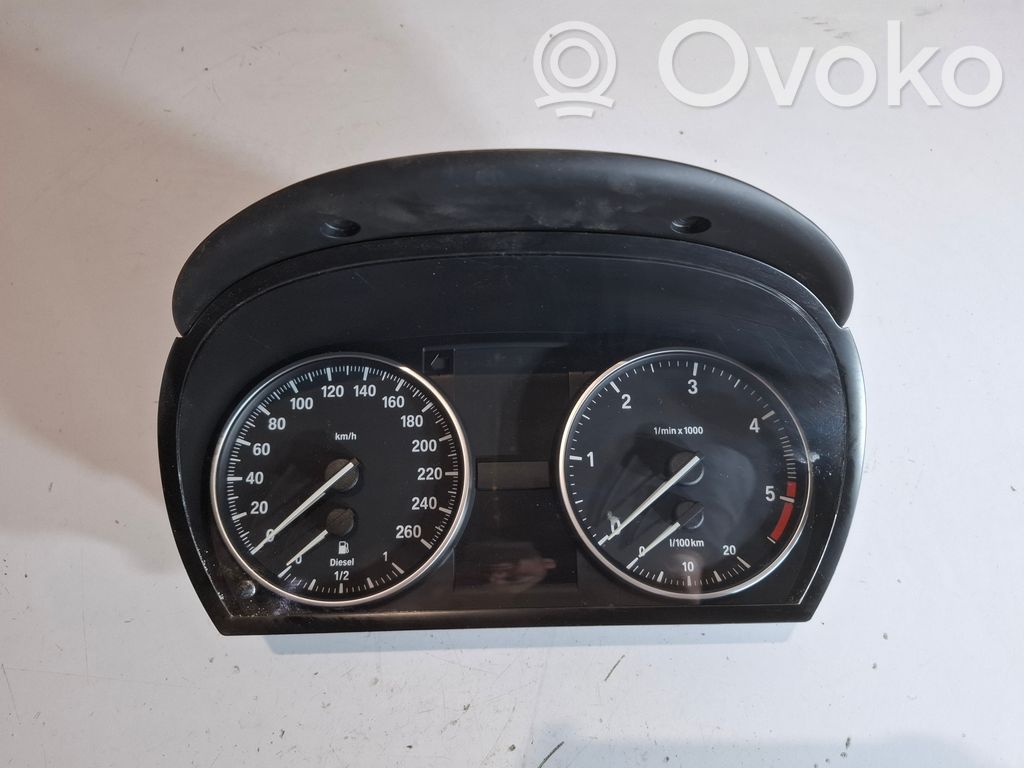 BMW 3 E90 E91 Speedometer (instrument cluster) 