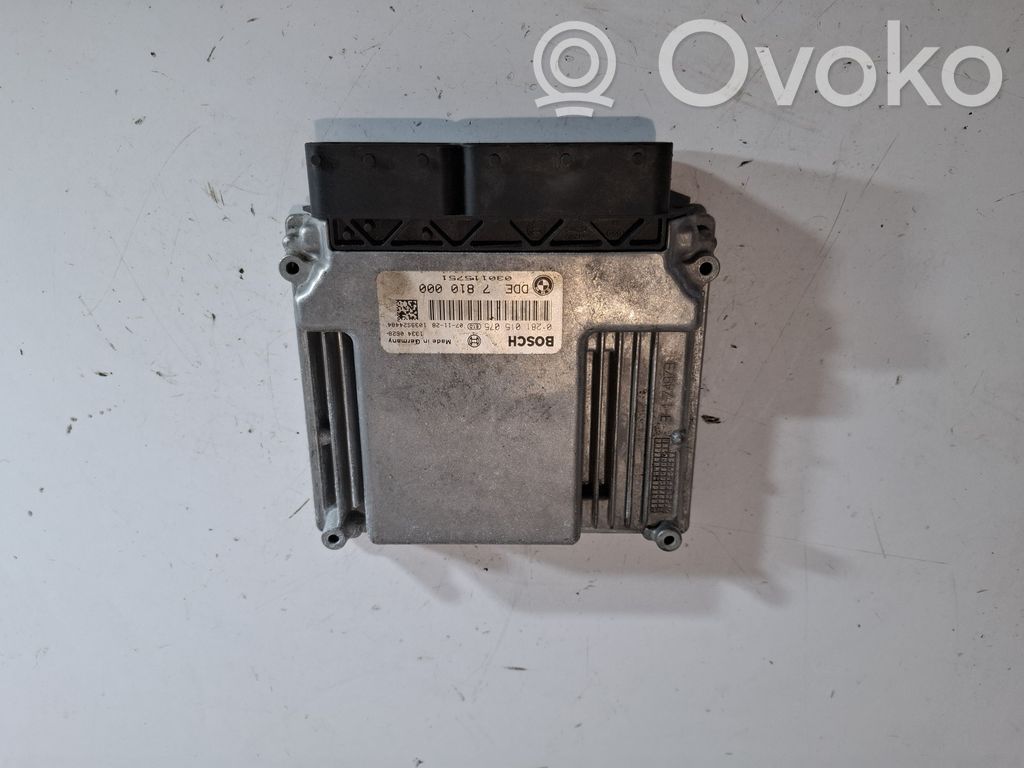 BMW 3 E90 E91 Engine control unit/module 