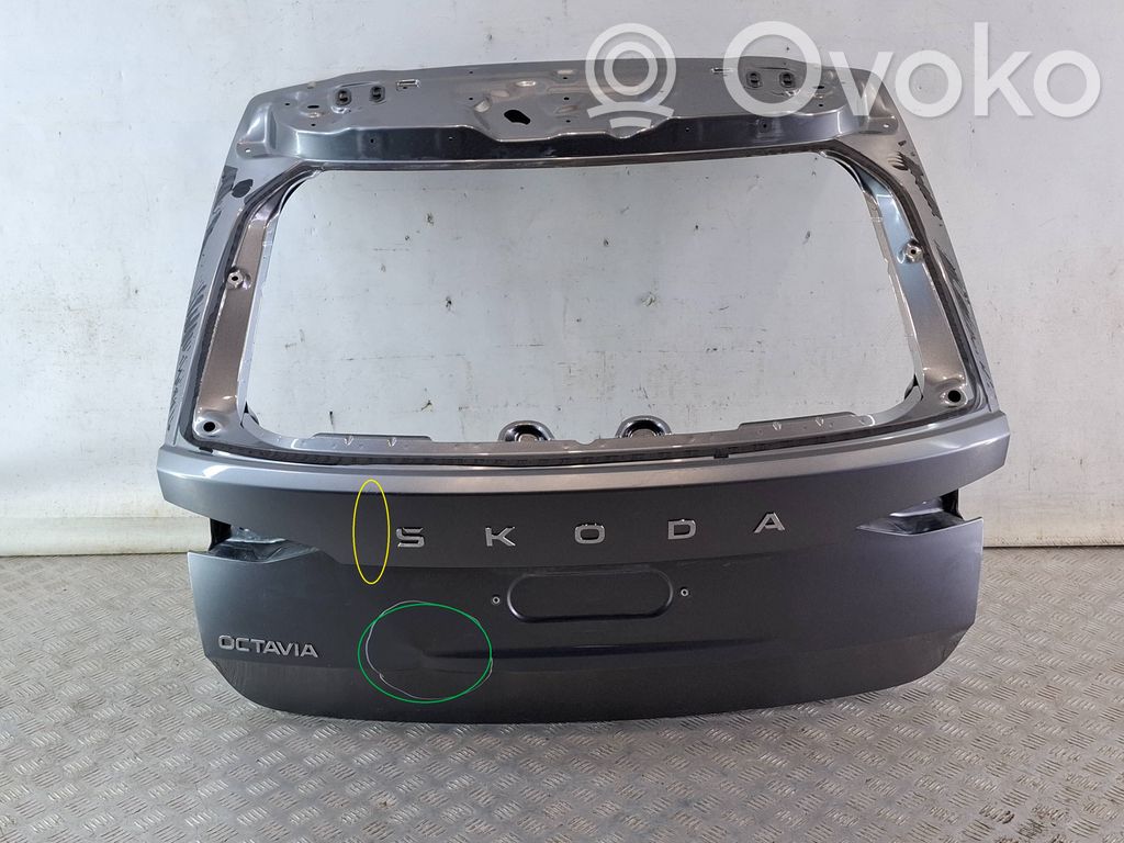 Skoda Octavia Mk4 Galinis dangtis (bagažinės) 