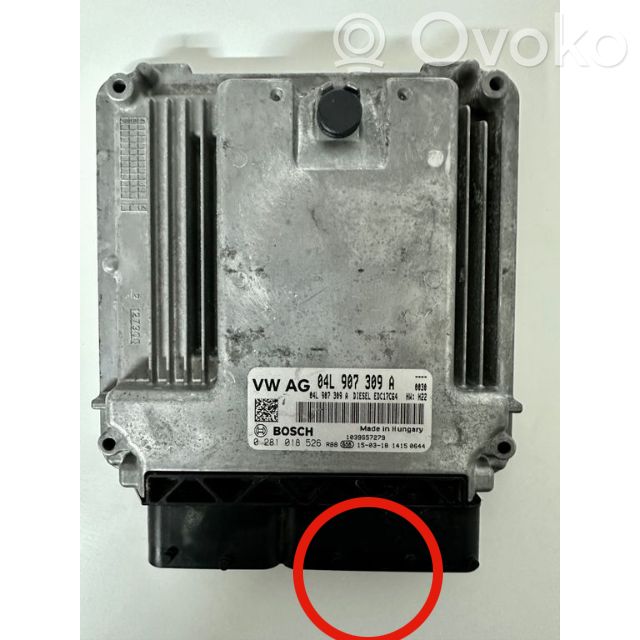 Volkswagen Golf VII Engine control unit/module 