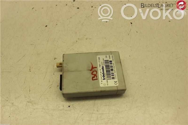Opel Zafira C Auxiliary heating control unit/module 