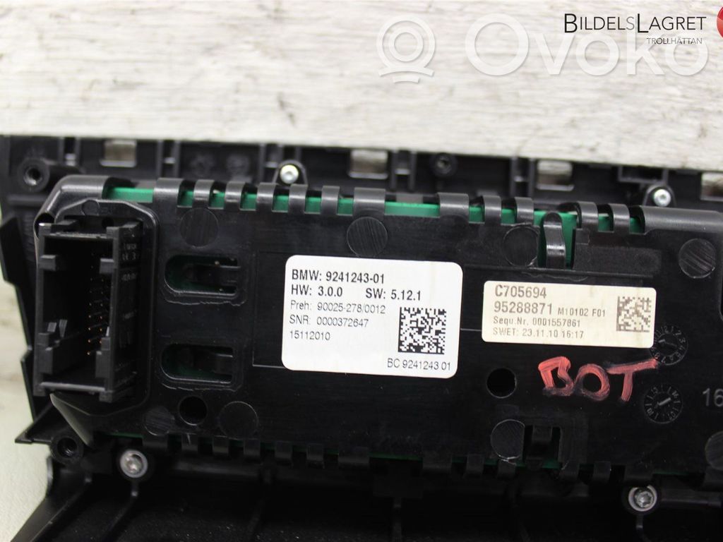 BMW 5 F10 F11 Panel klimatyzacji 