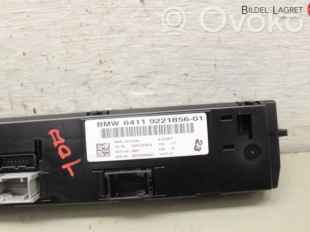 BMW 1 E81 E87 Unidad de control climatización 