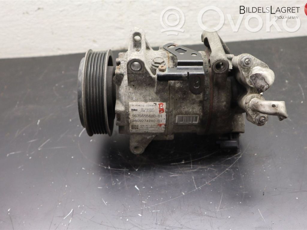 Peugeot 308 Air conditioning (A/C) compressor (pump) 