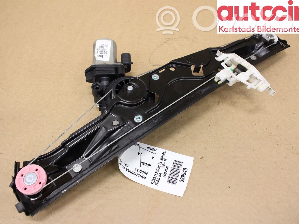 Ford Ka Front door window regulator with motor 