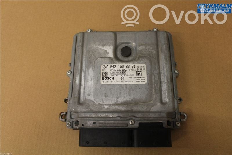 Mercedes-Benz ML W164 Unitate/modul comandă injecție 