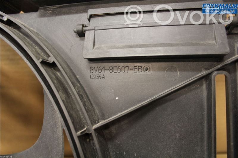 Ford C-MAX II Elektrisks radiatoru ventilators 