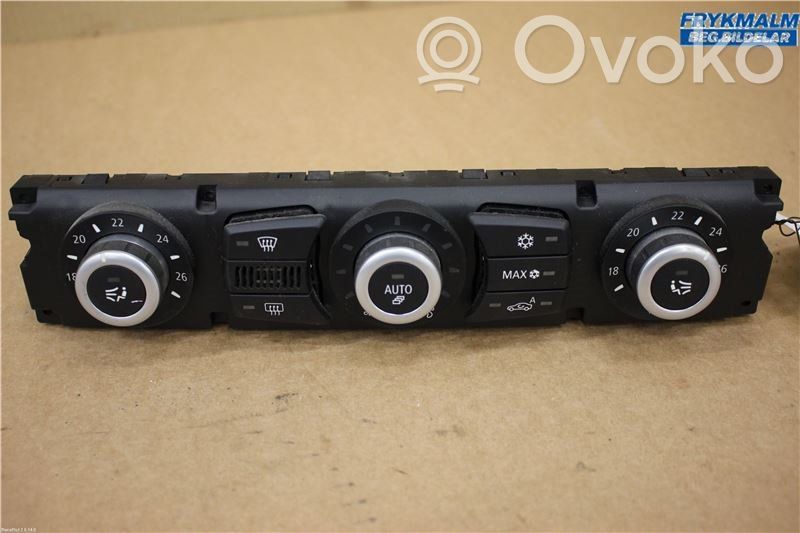BMW 5 E60 E61 Climate control unit 
