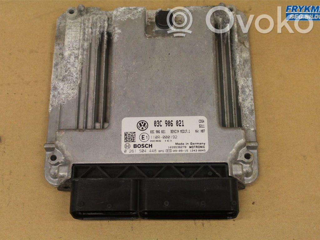 Volkswagen PASSAT B6 Injection control unit/module 