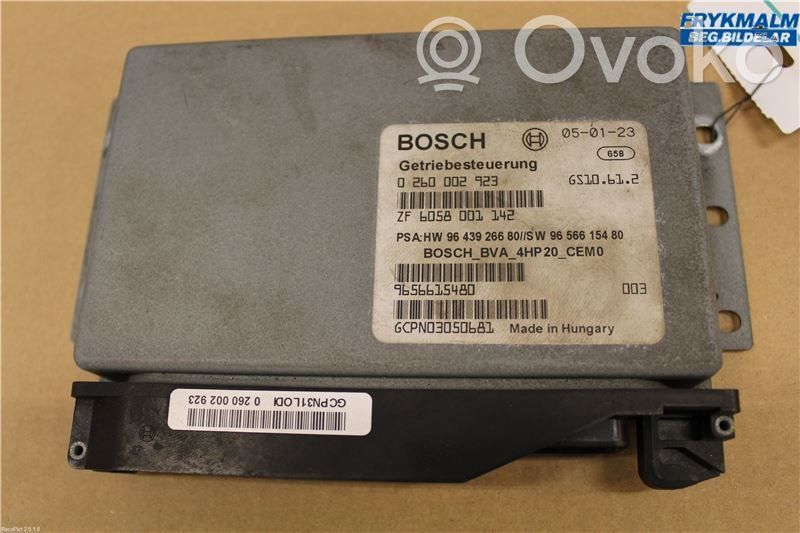 Peugeot 407 Gearbox control unit/module 