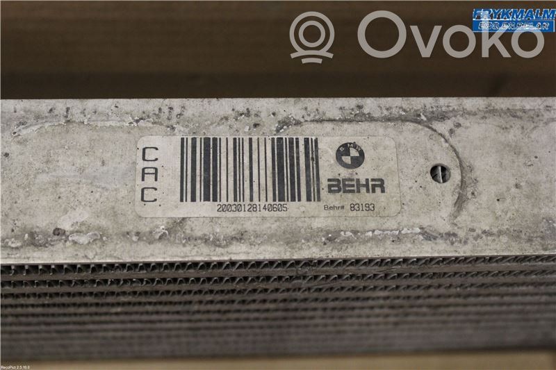 BMW X5 E53 Intercooler radiator 