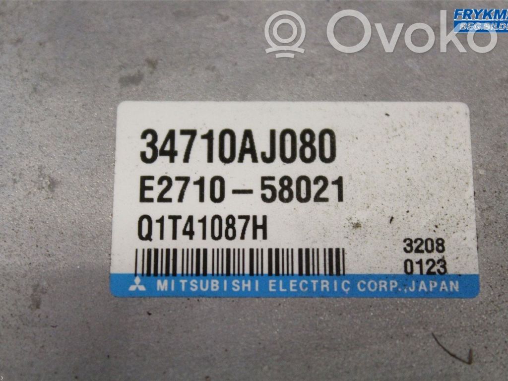 Power steering control unit/module   34710AJ080,34710AJ080,E271058021