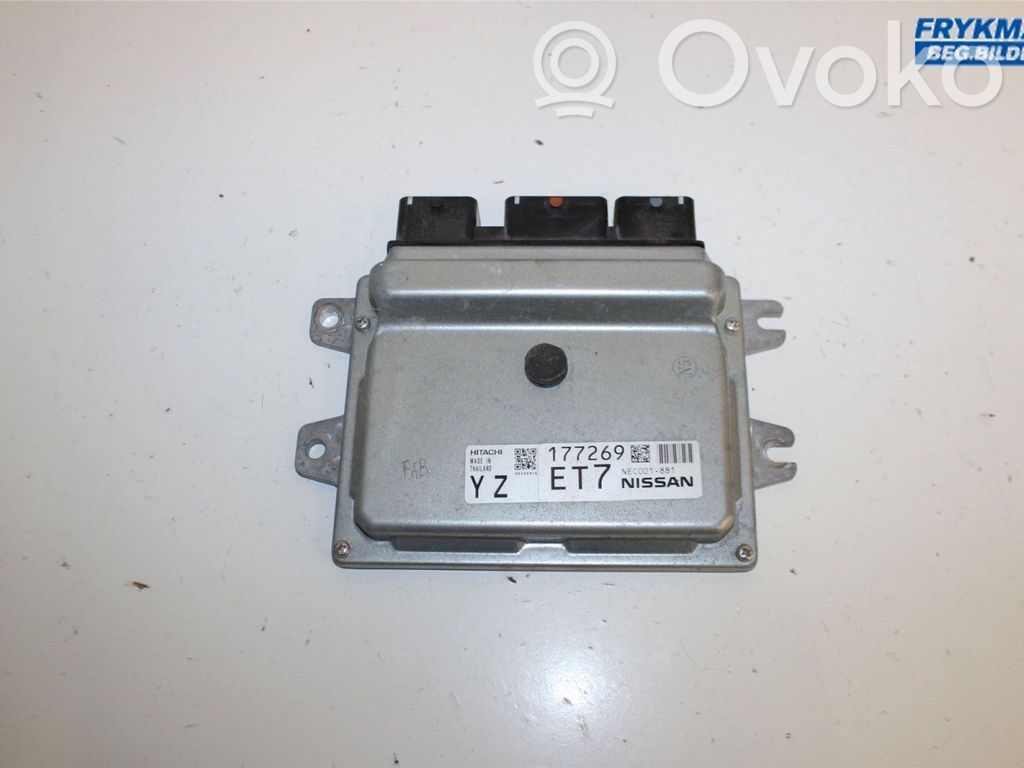 Nissan Micra Injection control unit/module 