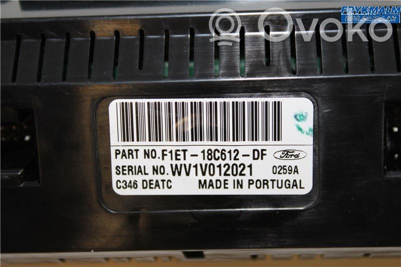 Ford Focus Climate control unit 