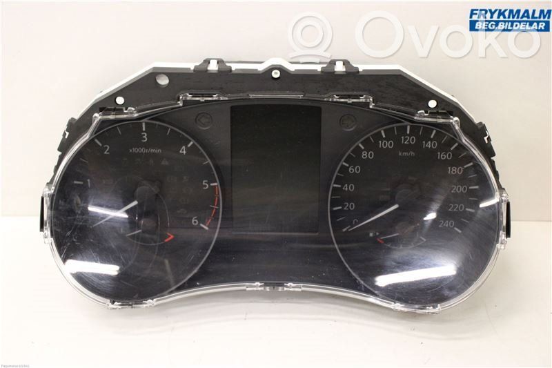 Nissan Qashqai Vitezometru (grup de instrumente) 