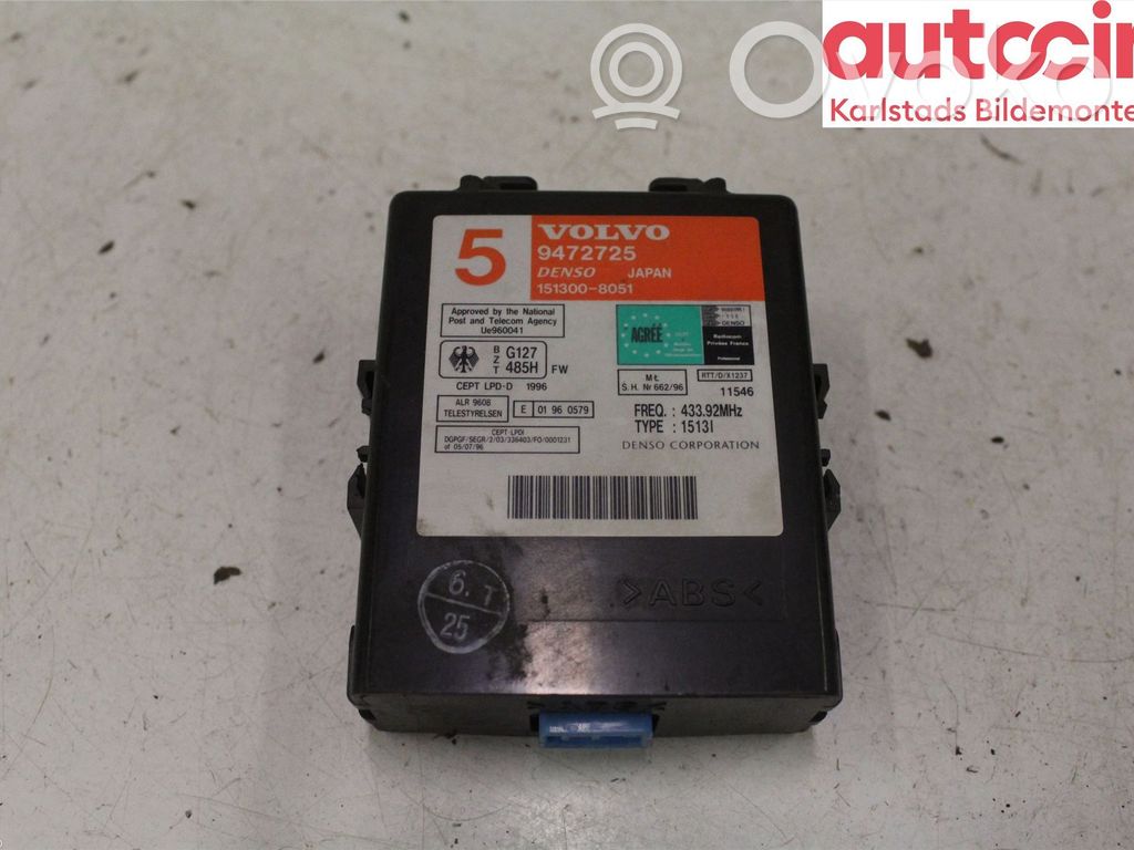 Volvo S70  V70  V70 XC Unitate/modul control alarmă 